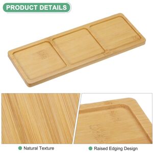 Unique Bamboo Plant Saucer, Plant Saucer Rectangular Lattice Bamboo Tray Plant Plates for Flower Pots/Succulent Pots - Wood Color 2 Pcs Unique Bamboo Plant Saucer, Plant Saucer Rectangular Lattice Bamboo Tray Plant Plates for Flower Pots/Succulent Pots - Wood Color 2 Pcs