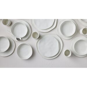 Pro-Ject Stone by Mercer Project Hekonda Deboss Stoneware Dinnerware Set White 10.6 In. L X 11.06 In. W X 3.74 In. H Pro-Ject Stone by Mercer Project Hekonda Deboss Stoneware Dinnerware Set White 10.6 In. L X 11.06 In. W X 3.74 In. H