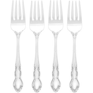 Oneida Dover Fine Flatware Salad Forks, Set Of 4 Stainless Service for 4 Oneida Dover Fine Flatware Salad Forks, Set Of 4 Stainless Service for 4