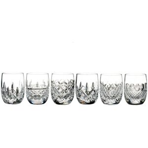 Waterford Connoisseur Lismore Heritage Tumbler Rounded 6.4 Oz Set/6 Clear Set of 6 Waterford Connoisseur Lismore Heritage Tumbler Rounded 6.4 Oz Set/6 Clear Set of 6