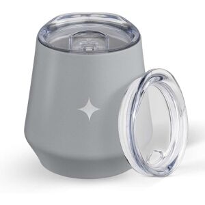 JoyJolt Vacuum Insulated Stainless Steel Stemless Wine Tumbler with Lid - 12 oz Grey 15 oz JoyJolt Vacuum Insulated Stainless Steel Stemless Wine Tumbler with Lid - 12 oz Grey 15 oz