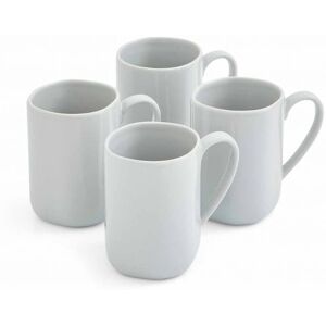Portmeirion Set of 4 Sophie Conran Arbor 14 Ounce Mugs Dove Grey 13 oz. and up Portmeirion Set of 4 Sophie Conran Arbor 14 Ounce Mugs Dove Grey 13 oz. and up