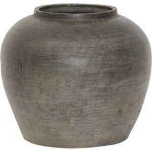 Artissance Vintage Charcoal/Gray Pottery Jar, 11 Inch Diameter(Size & Finish Vary) - 11 Grey 11 Artissance Vintage Charcoal/Gray Pottery Jar, 11 Inch Diameter(Size & Finish Vary) - 11 Grey 11