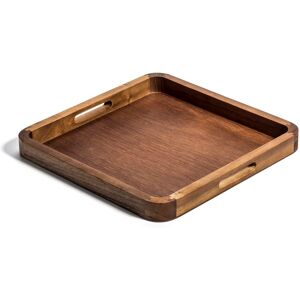 Kalmar Home Square Serving Tray - 14 Brown 14 Kalmar Home Square Serving Tray - 14 Brown 14