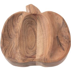Karma Wood Shaped Serving Bowl Pumpkin 10.0 In. L X 9.0 In. W X 1.5 In. H Karma Wood Shaped Serving Bowl Pumpkin 10.0 In. L X 9.0 In. W X 1.5 In. H