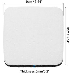 Unique Sublimation Coaster Blanks, 3.54 10Pcs Unique Sublimation Coaster Blanks, 3.54 10Pcs