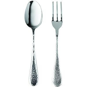 Mepra Stainless Steel Epoque Serving Set (Fork and Spoon) Service for 1 Mepra Stainless Steel Epoque Serving Set (Fork and Spoon) Service for 1