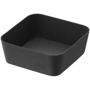 Yamazaki Home Vanity Tray - Flat - Two Sizes, Steel, 3.5 Black L 3.54 x W 3.54 x H 1.57 inches Yamazaki Home Vanity Tray - Flat - Two Sizes, Steel, 3.5 Black L 3.54 x W 3.54 x H 1.57 inches