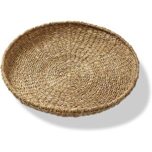 Tag Natural Seagrass Round Serving Tray 22 x 22 x 3 Inches Perfect for Everyday Use Dust and Wipe Clean Natural 22.0 In. L X 22.0 In. W Tag Natural Seagrass Round Serving Tray 22 x 22 x 3 Inches Perfect for Everyday Use Dust and Wipe Clean Natural 22.0 In. L X 22.0 In. W