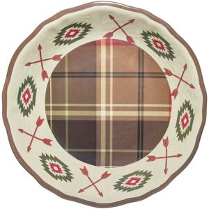 HiEnd Accents Aztec Bear Melamine Serving Bowl, 1 pc Multi-Color HiEnd Accents Aztec Bear Melamine Serving Bowl, 1 pc Multi-Color