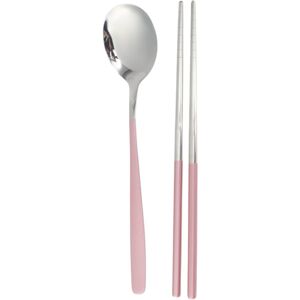 Unique 1 Set Flatware Sets Dishwasher Safe Spoon Chopsticks 2-Piece Set with Box 410 Stainless Steel Silver Tone 23.7x6x6cm Pink 0.01 In. L X 0.01 In. W X 0.01 In. H Unique 1 Set Flatware Sets Dishwasher Safe Spoon Chopsticks 2-Piece Set with Box 410 Stainless Steel Silver Tone 23.7x6x6cm Pink 0.01 In. L X 0.01 In. W X 0.01 In. H