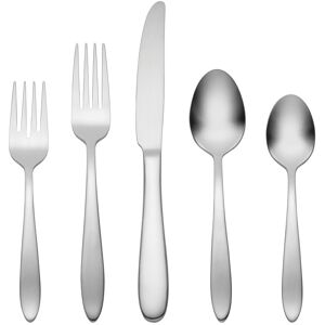Oneida Mooncrest Satin 20 Piece Everyday Flatware Set Stainless Service for 4 Oneida Mooncrest Satin 20 Piece Everyday Flatware Set Stainless Service for 4
