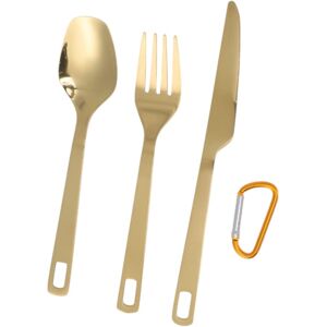 Unique 1 Set Flatware Sets Dishwasher Safe Outdoor Hollow-Out Fork Spoon Knife 3-Piece Set Pouch 410 Stainless Steel 25x8.5x3cm Gold Tone 25x8.5x3cm Unique 1 Set Flatware Sets Dishwasher Safe Outdoor Hollow-Out Fork Spoon Knife 3-Piece Set Pouch 410 Stainless Steel 25x8.5x3cm Gold Tone 25x8.5x3cm