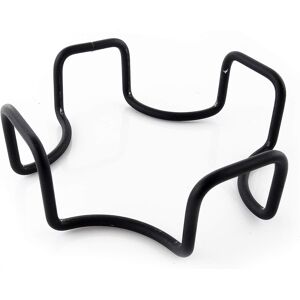 CounterArt Black Wrought Iron Coaster Holder for Square or Round Coaster Sets Black 4.5 In. L X 4.5 In. W X 1.0 In. D CounterArt Black Wrought Iron Coaster Holder for Square or Round Coaster Sets Black 4.5 In. L X 4.5 In. W X 1.0 In. D