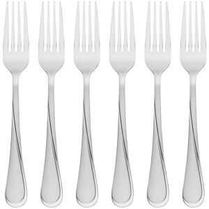 Cambridge Gravity Sand Dinner Forks, Set of 6 Silver Service for 6 Cambridge Gravity Sand Dinner Forks, Set of 6 Silver Service for 6