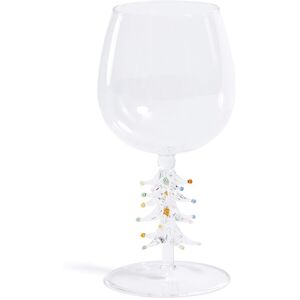 Zodax Treetop Cheers Wine Glasses - Holiday Stemware, Set of 4 Clear Set of 4 Zodax Treetop Cheers Wine Glasses - Holiday Stemware, Set of 4 Clear Set of 4