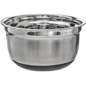 IH Casa Decor German Mixing Bowl With Anti Skid Base 10 Silver 10.0 In. L X 10.0 In. W X 5.31 In. H IH Casa Decor German Mixing Bowl With Anti Skid Base 10 Silver 10.0 In. L X 10.0 In. W X 5.31 In. H