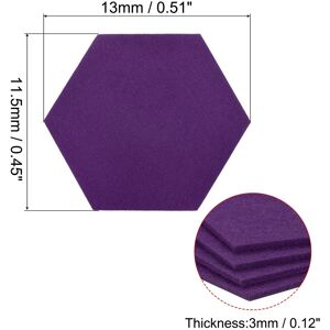 Unique Felt Coasters, 9pcs Absorbent Pad Coaster for Drink Cup Pot Bowl Vase Purple 0.45 In. W X 0.12 In. D Unique Felt Coasters, 9pcs Absorbent Pad Coaster for Drink Cup Pot Bowl Vase Purple 0.45 In. W X 0.12 In. D