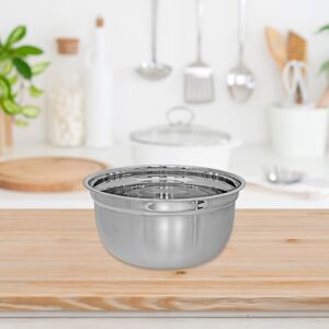 IH Casa Decor Stainless Steel German Mixing Bowl 8.50 Silver 4.5 In. H X 8.5 In. D IH Casa Decor Stainless Steel German Mixing Bowl 8.50 Silver 4.5 In. H X 8.5 In. D