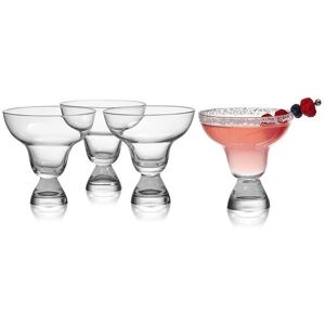 Mikasa Set of 4 Craft Stemless Margarita Glass, 12.5 Oz Clear 4.63 In. L X 4.63 In. W X 4.63 In. H Mikasa Set of 4 Craft Stemless Margarita Glass, 12.5 Oz Clear 4.63 In. L X 4.63 In. W X 4.63 In. H
