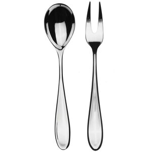 Mepra Stainless Steel Forma Serving Set (Fork and Spoon) Service for 1 Mepra Stainless Steel Forma Serving Set (Fork and Spoon) Service for 1