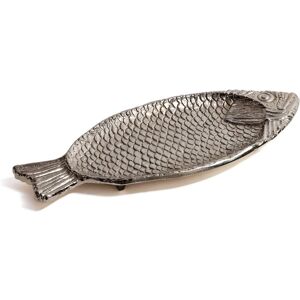 Zodax Aluminum Fish Platter Nickel 7.0 In. L X 15.0 In. W X 1.0 In. H Zodax Aluminum Fish Platter Nickel 7.0 In. L X 15.0 In. W X 1.0 In. H