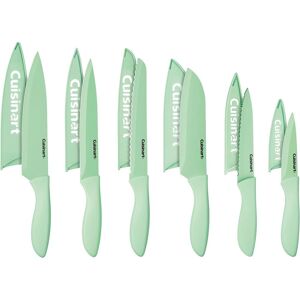 Cuisinart 12-Piece Kitchen Knife Set, Advantage Color Collection with Blade Guards, Pistachio 10.0 In. L X 10.0 In. W X 10.0 In. H Cuisinart 12-Piece Kitchen Knife Set, Advantage Color Collection with Blade Guards, Pistachio 10.0 In. L X 10.0 In. W X 10.0 In. H