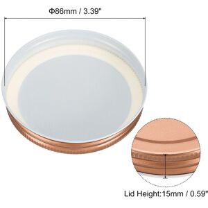 Unique 70mm Regular Mouth Tin Plate Mason Jar Lids for Canning Jars 12Pcs Rose Gold 86mm Unique 70mm Regular Mouth Tin Plate Mason Jar Lids for Canning Jars 12Pcs Rose Gold 86mm