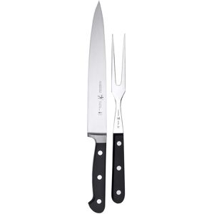 Henckels CLASSIC 2-pc Carving Set - 2-piece Silver 2-piece Henckels CLASSIC 2-pc Carving Set - 2-piece Silver 2-piece