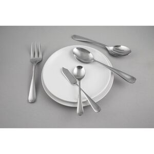 Cambridge Rhiannon Mirror 45-Piece Flatware Set Silver 45 Piece Cambridge Rhiannon Mirror 45-Piece Flatware Set Silver 45 Piece