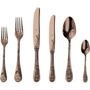 Mepra Casablanca Flatware Set - 36 Pieces Bronze Service for 6 Mepra Casablanca Flatware Set - 36 Pieces Bronze Service for 6