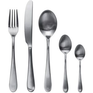 Mepra Natura Flatware Set with Moka Spoons - 30 Pieces Ice Service for 6 Mepra Natura Flatware Set with Moka Spoons - 30 Pieces Ice Service for 6