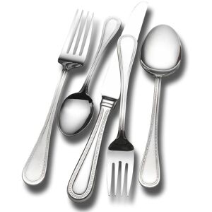 Wallace Continental Bead 65-piece Flatware Set (Service for 12) Silver Service for 12 Wallace Continental Bead 65-piece Flatware Set (Service for 12) Silver Service for 12
