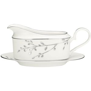 Noritake Birchwood Gravy with Tray (2 Pieces), 14 oz. White 9.25 In. L X 7.5 In. W X 4.75 In. H Noritake Birchwood Gravy with Tray (2 Pieces), 14 oz. White 9.25 In. L X 7.5 In. W X 4.75 In. H