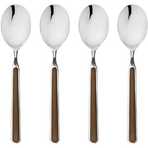 Mepra Fantasia 4-Piece Coffee Spoon Set Tobacco Service for 1 Mepra Fantasia 4-Piece Coffee Spoon Set Tobacco Service for 1