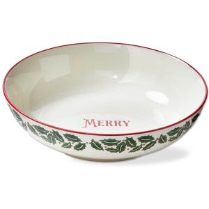 Tag Tis The Season Multicolor Ceramic Serving Bowl 64oz Dishwasher Safe 10.8in x 10.8in x 2.9in Perfect for Christmas Multicolor 2.9 In. H X 1.0 In. D Tag Tis The Season Multicolor Ceramic Serving Bowl 64oz Dishwasher Safe 10.8in x 10.8in x 2.9in Perfect for Christmas Multicolor 2.9 In. H X 1.0 In. D