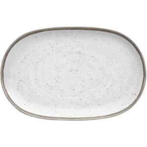 Abode Homewares Retreat Pottery Merge Bamboo Serving Platter - White - 16.9 White 16.9 In. L X 10.9 In. W X 0.8 In. H Abode Homewares Retreat Pottery Merge Bamboo Serving Platter - White - 16.9 White 16.9 In. L X 10.9 In. W X 0.8 In. H