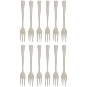 HIC Kitchen Hors d'oeuvre Pastry Fork, 18/8 Stainless Steel, Made in Japan, Set of 12 Grey Service for 12 HIC Kitchen Hors d'oeuvre Pastry Fork, 18/8 Stainless Steel, Made in Japan, Set of 12 Grey Service for 12