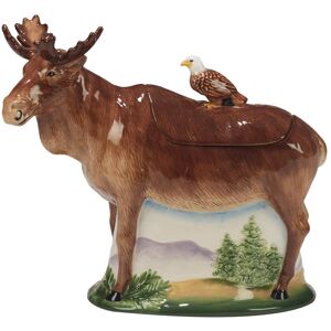 Certified International Mountain Summit 3-D Moose Cookie Jar - 52 oz. Multi-Color 52 oz. Certified International Mountain Summit 3-D Moose Cookie Jar - 52 oz. Multi-Color 52 oz.