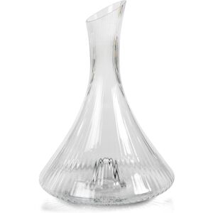 Zodax Benin Fluted Flask Glass Decanter Clear 8.0 In. L X 8.0 In. W X 11.5 In. H Zodax Benin Fluted Flask Glass Decanter Clear 8.0 In. L X 8.0 In. W X 11.5 In. H