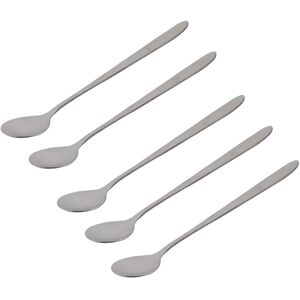 Unique Stainless Steel Tea Coffee Dessert Stir Long Handle Spoon 18.7cm Length 5 PCS - Silver Tone Silver Tone 0.1 In. L X 0.1 In. W X 0.1 In. H Unique Stainless Steel Tea Coffee Dessert Stir Long Handle Spoon 18.7cm Length 5 PCS - Silver Tone Silver Tone 0.1 In. L X 0.1 In. W X 0.1 In. H