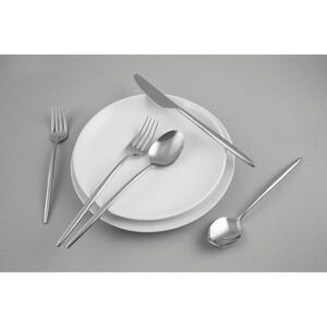 Cambridge Gaze Copper Mirror 20-Piece Flatware Set Silver 20 Piece Cambridge Gaze Copper Mirror 20-Piece Flatware Set Silver 20 Piece