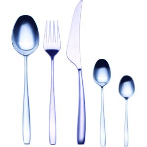 Mepra Avanguardia Flatware Set with Moka Spoons - 30 Pieces Ice Service for 6 Mepra Avanguardia Flatware Set with Moka Spoons - 30 Pieces Ice Service for 6