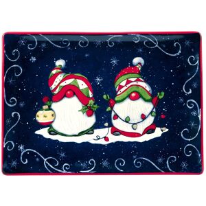 Certified International Holiday Magic Gnomes 14 White,Blue,Multi 14.0 In. W X 1.0 In. H X 10.0 In. D Certified International Holiday Magic Gnomes 14 White,Blue,Multi 14.0 In. W X 1.0 In. H X 10.0 In. D