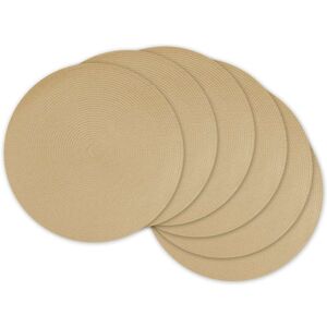 Design Imports DII Indoor/ Outdoor Round Woven Placemats (Set of 6) Natural Set of 6 Design Imports DII Indoor/ Outdoor Round Woven Placemats (Set of 6) Natural Set of 6