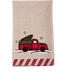 Manor Luxe Christmas Truck Christmas Tea Towel, 17 by 27-Inch Multi 27.0 In. X 17.0 In. X 1.0 In. Manor Luxe Christmas Truck Christmas Tea Towel, 17 by 27-Inch Multi 27.0 In. X 17.0 In. X 1.0 In.