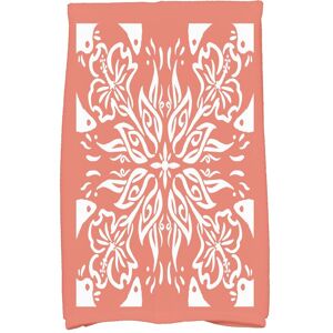 E by Design 18 x 30 Inch Cuban Tile 3 Geometric Print Kitchen Towel Orange Single E by Design 18 x 30 Inch Cuban Tile 3 Geometric Print Kitchen Towel Orange Single