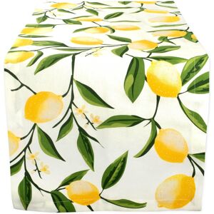 DII Design Imports Harelquin Print Table Runner (0.25 inches high x 14 inches wide x 72 inches deep) Lemon Bliss 14x108 DII Design Imports Harelquin Print Table Runner (0.25 inches high x 14 inches wide x 72 inches deep) Lemon Bliss 14x108