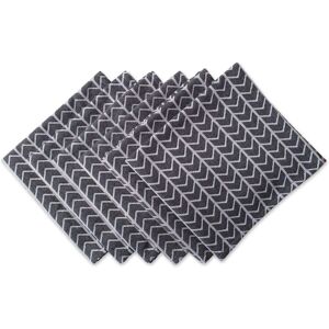 DII Black & White Napkin (Set of 6) Black & White Herringbone Set of 6 DII Black & White Napkin (Set of 6) Black & White Herringbone Set of 6