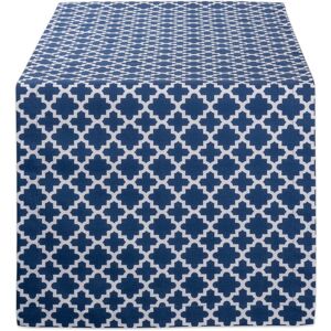 DII Lattice Table Topper Nautical Blue 14x108 DII Lattice Table Topper Nautical Blue 14x108
